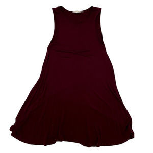 L. A. Hearts Maroon T-Shirt Dress
